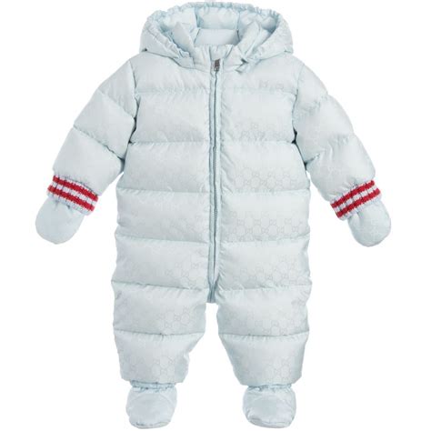 baby gucci set|Gucci baby snowsuit.